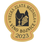 2023 Víno Bojnice velká zlatá medaila
