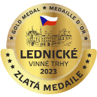 2023 Lednické vinné trhy - Zlatá medaile